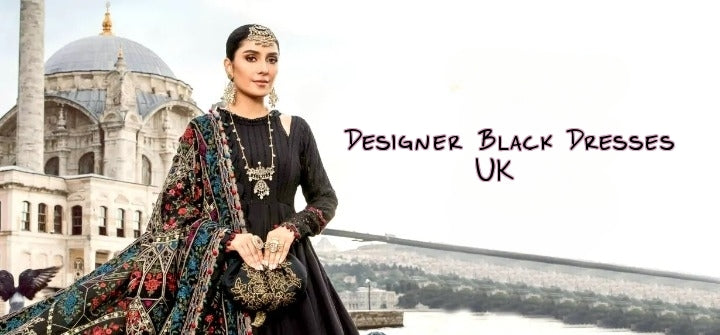 Shop Khanumjan for Pakistani Designer Black Dresses UK Shop Khanumjan for Pakistani Designer Black Dresses UK