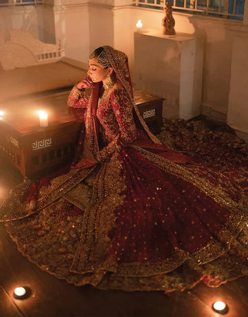 Why Pakistani Wedding Gowns Are Full of Tila Dabka Work