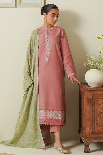 Cross Stitch | Mahiri Embroidered Lawn 24 | SOFT SAGE - Khanumjan Pakistani Clothes and Designer Dresses in UK, USA