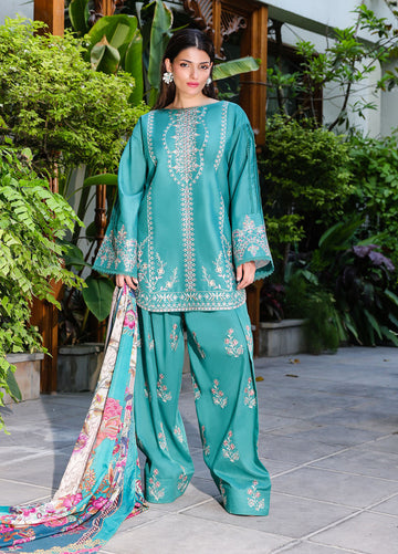 Sahane | Lovent Embroidered Pret 25 | ME23009 Verdelia