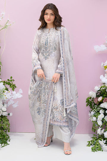 Fatima Khan | Eid Digital Silk Prints | Moonlit Grace