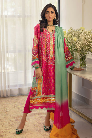 Annus Abrar | Luxe Silk Pret | RENYA-SHIRT AND DUPATTA