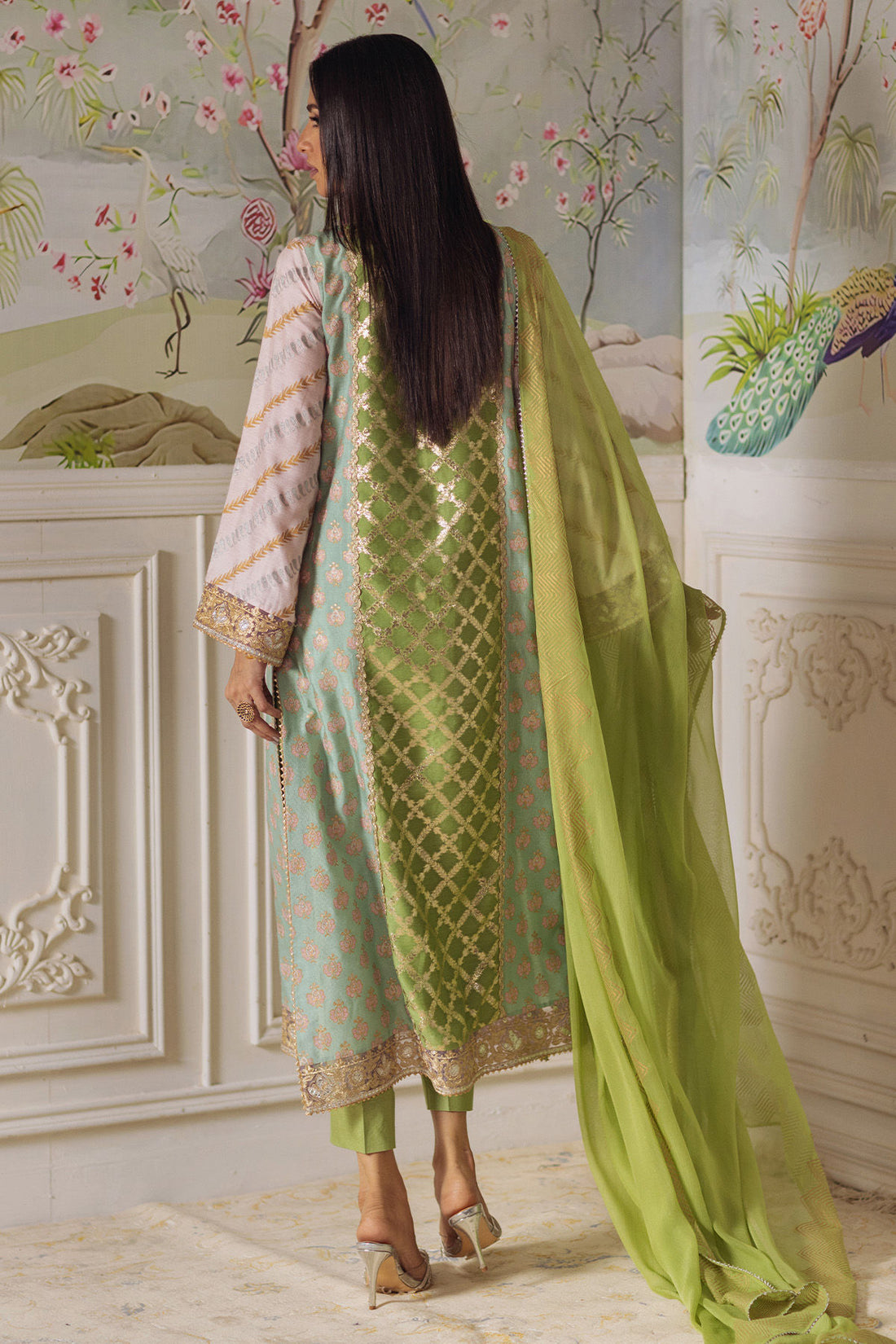 Annus Abrar | Elemental Festive | Nishba (Shirt, Pants and Dupatta)