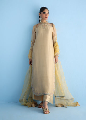 Umsha | Luxury Pret | SEA GOLD TREASURE - Khanumjan Pakistani Clothes and Designer Dresses in UK, USA