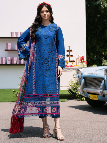 Bin Ilyas | Clara Embroidered Lawn 24 | 217 - A - Khanumjan Pakistani Clothes and Designer Dresses in UK, USA