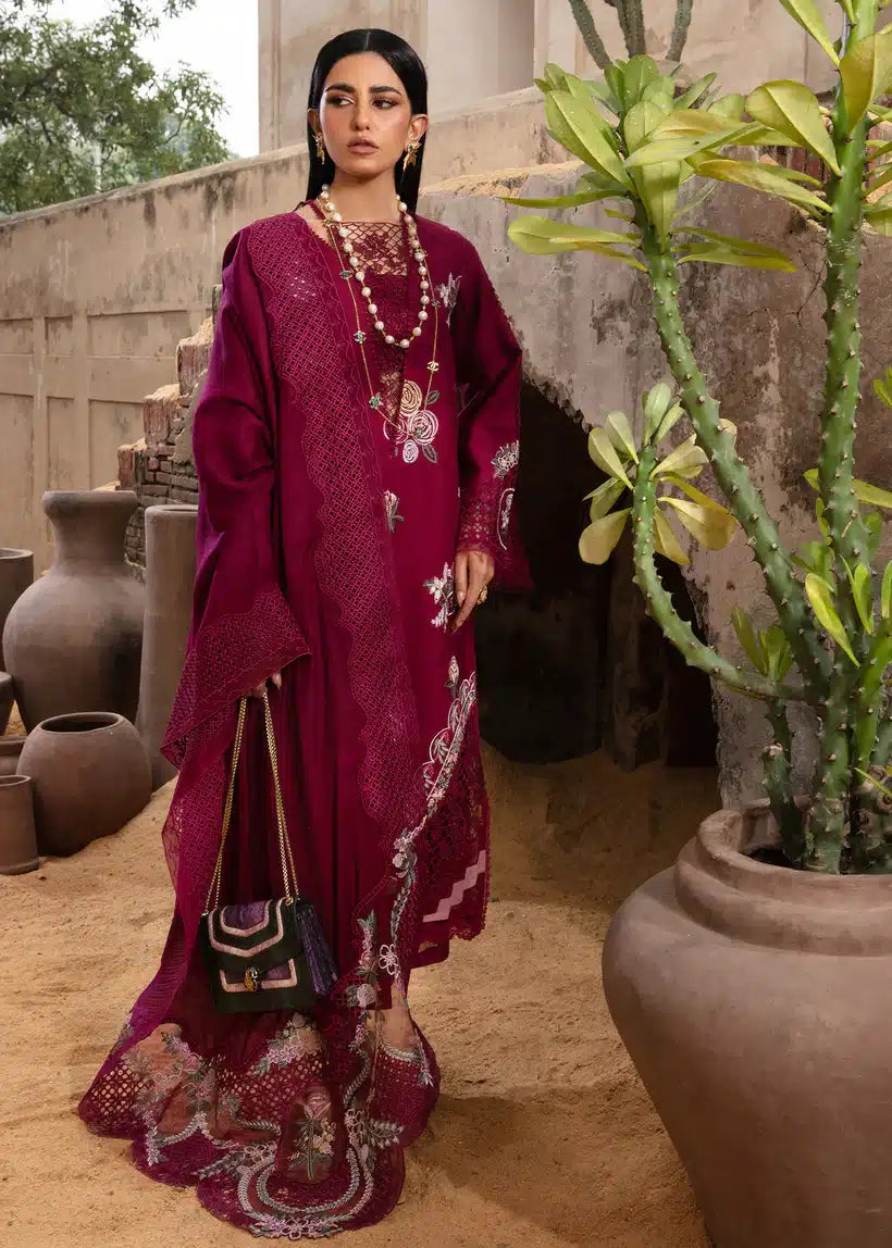 Crimson | Amal Winter 23 | Plum Serenity - CRWP 4 - Khanumjan  Pakistani Clothes and Designer Dresses in UK, USA