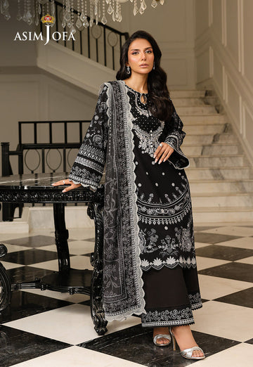 Asim Jofa | Summer Rhapsody | AJMCH-06 EMBROIDERED LAWN