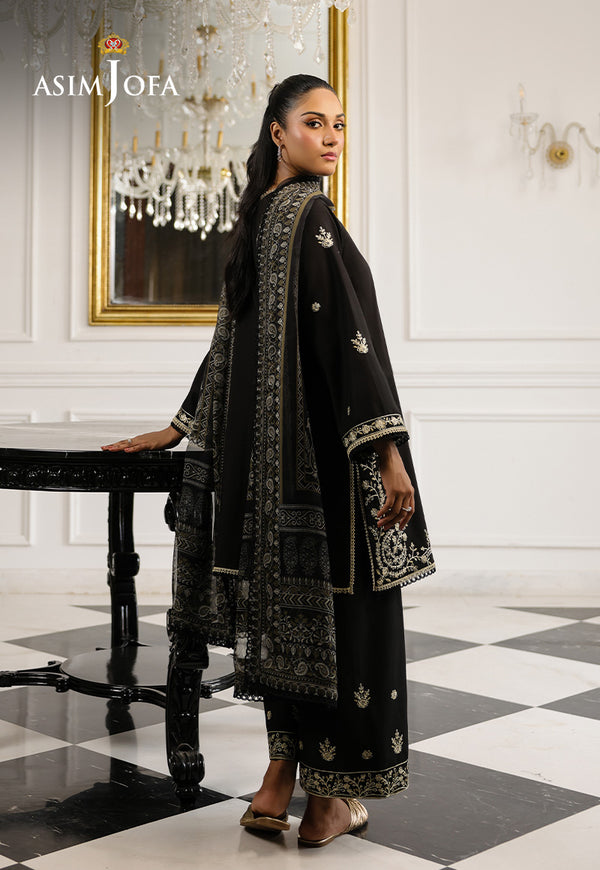 Asim Jofa | Summer Rhapsody | AJMCH-09 EMBROIDERED CAMRIC