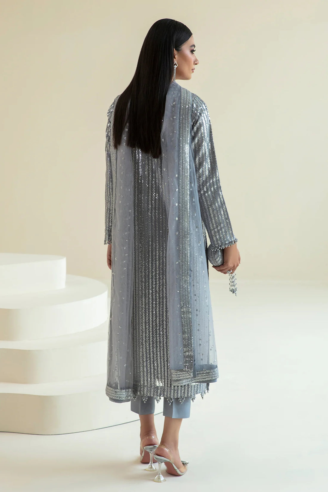 Baroque | Formals Collection | UF-383 - Khanumjan  Pakistani Clothes and Designer Dresses in UK, USA