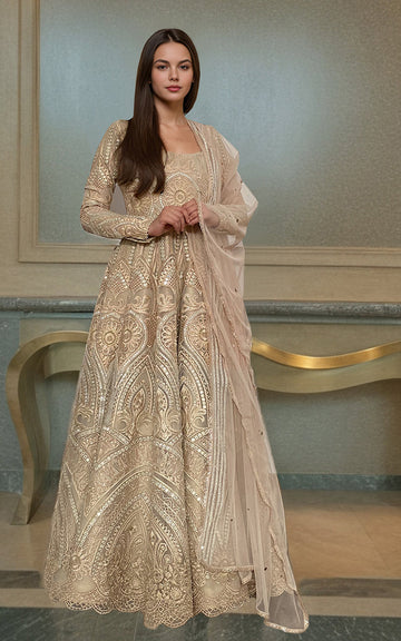 Threads and Motifs | Formal Dresses 25 | Organza Embroidered Maxi
