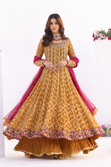 Mona Imran | Inara Wedding Formals | SUNEHRI - Khanumjan Pakistani Clothes and Designer Dresses in UK, USA