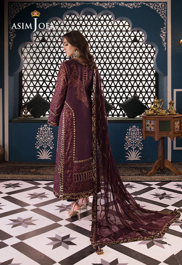 Asim Jofa | Fasana e Ishq Eid Luxury Lawn | AJFI-06 - Khanumjan  Pakistani Clothes and Designer Dresses in UK, USA