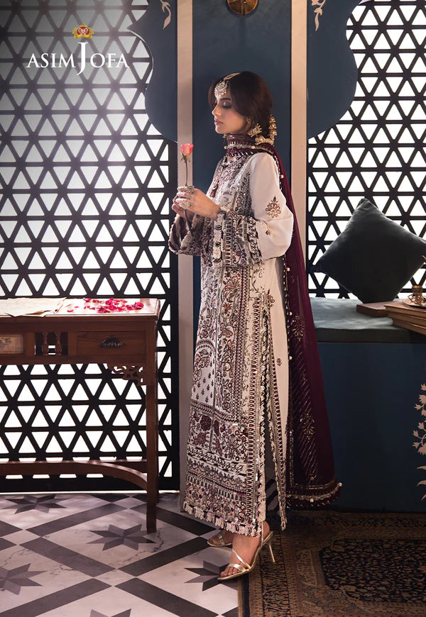 Asim Jofa | Fasana e Ishq Eid Luxury Lawn | AJFI-13 - Khanumjan  Pakistani Clothes and Designer Dresses in UK, USA