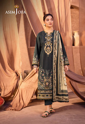 Asim Jofa | Prints Essentials | AJUB-13 - Khanumjan Pakistani Clothes and Designer Dresses in UK, USA