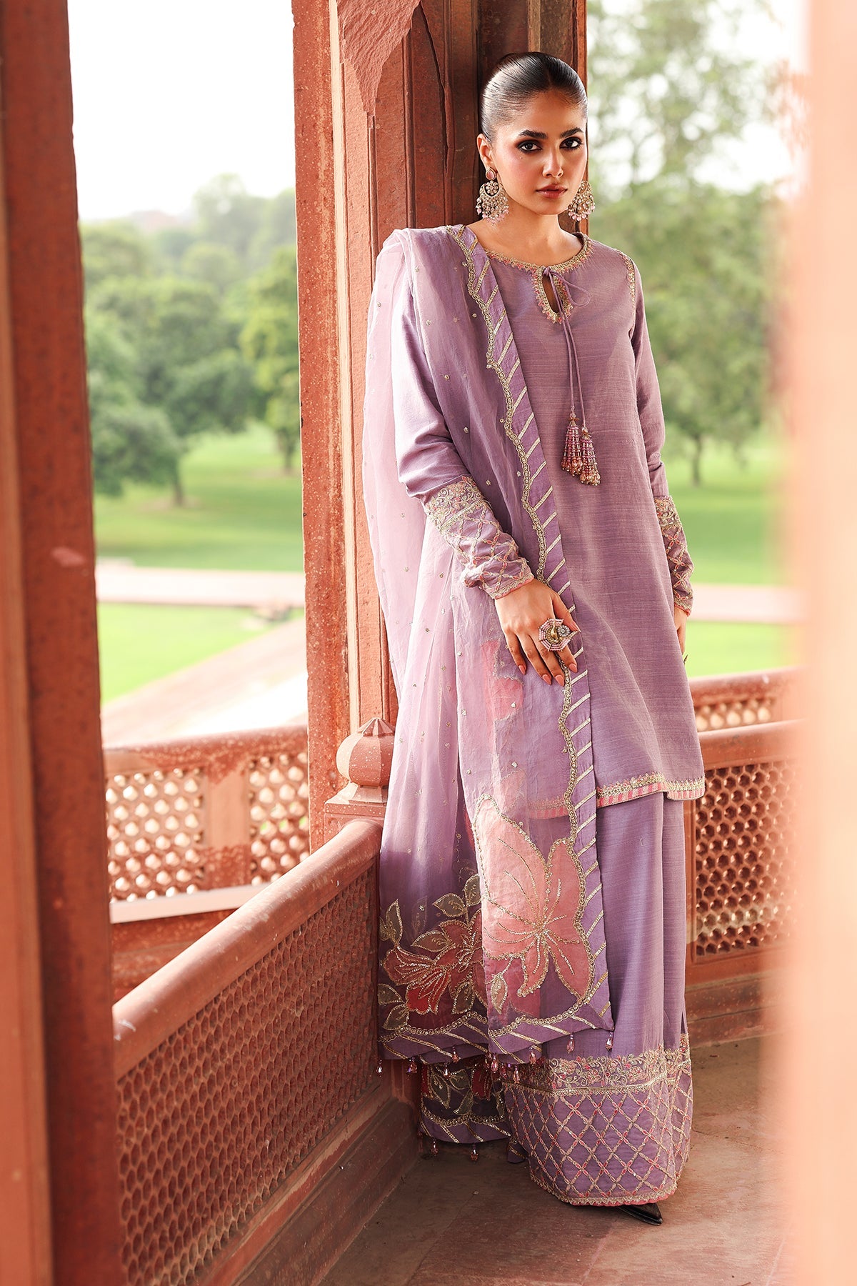 charizma pink dress Charizma | Chunnri Collection