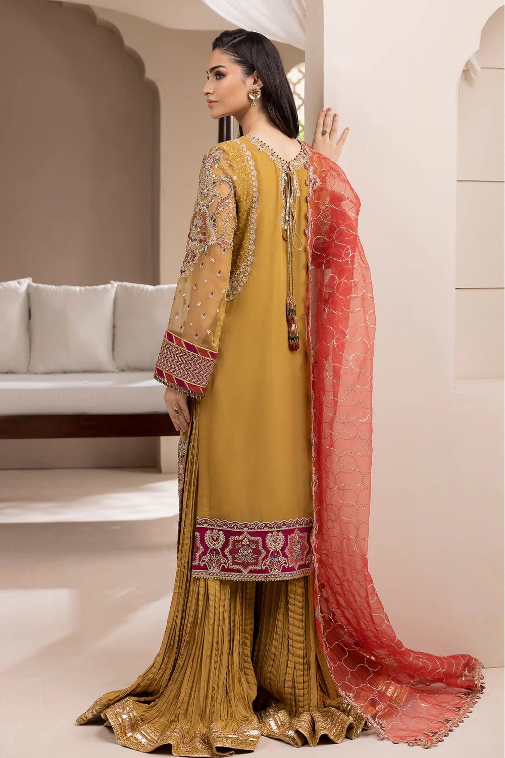 Baroque | Formals Collection | UF-411 - Khanumjan  Pakistani Clothes and Designer Dresses in UK, USA