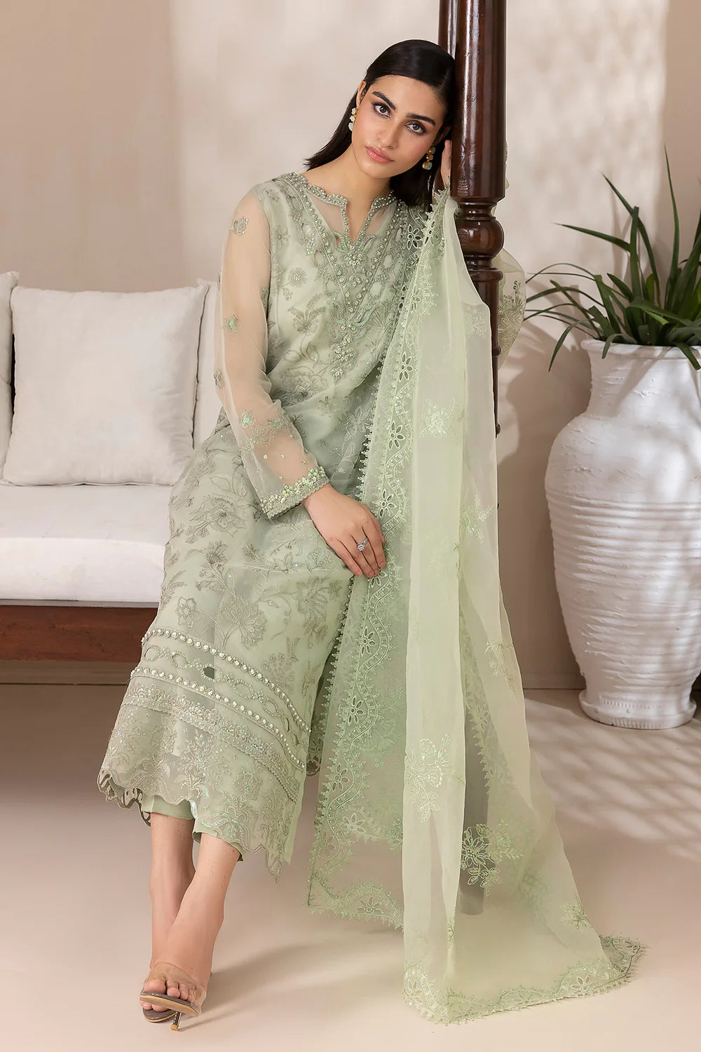 Baroque | Formals Collection | UF-415 - Khanumjan  Pakistani Clothes and Designer Dresses in UK, USA