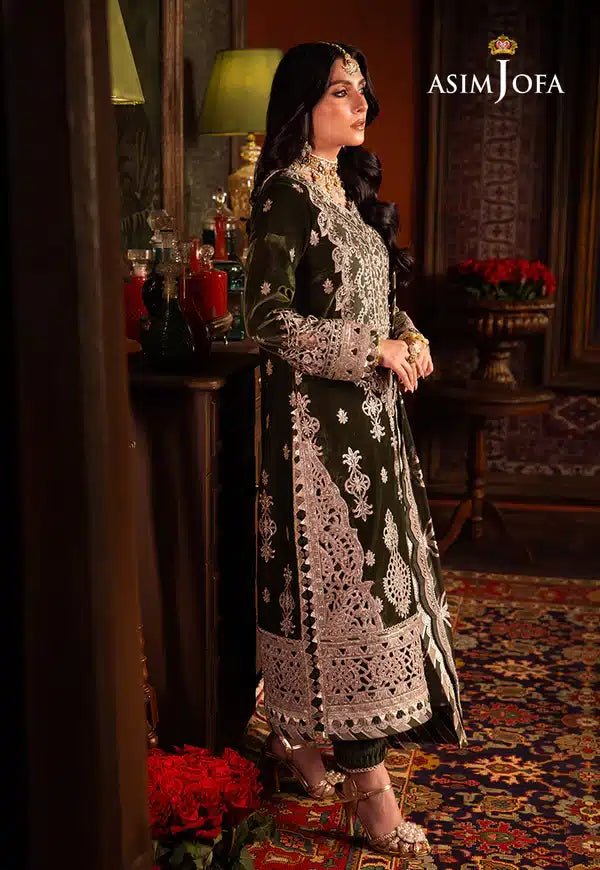 Asim Jofa | Makhmal Wedding Velvet 23 | AJMM-05 - Khanumjan  Pakistani Clothes and Designer Dresses in UK, USA