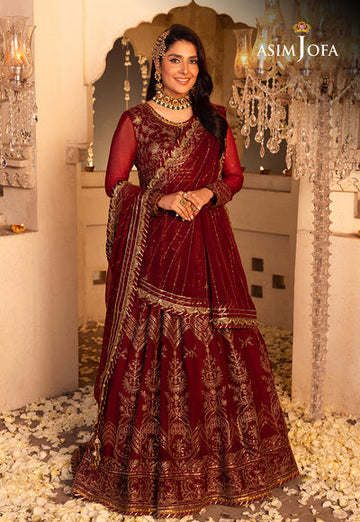 Asim Jofa | Shehnai Festive Collection | AJSH-16 - Khanumjan Pakistani Clothes and Designer Dresses in UK, USA