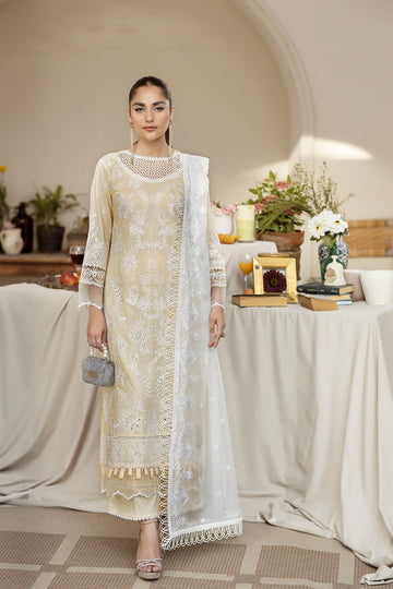 House of Nawab | Zora Luxury Lawn 24 | SAADAT - Khanumjan Pakistani Clothes and Designer Dresses in UK, USA