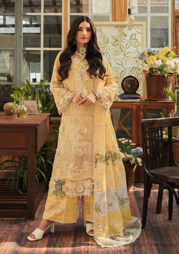 Kahf Premium | Luxury Lawn 24 | KLE-02 Sun Kissed - Khanumjan Pakistani Clothes and Designer Dresses in UK, USA
