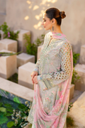 Iznik | Festive lawn 24 | SFL-07 - Khanumjan  Pakistani Clothes and Designer Dresses in UK, USA