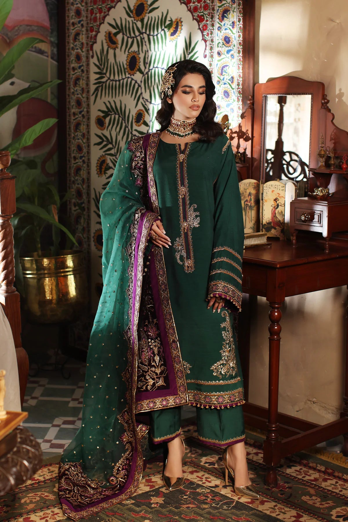 Mina Kashif | Meeral Formals 23 | MKF23-15 - Khanumjan  Pakistani Clothes and Designer Dresses in UK, USA