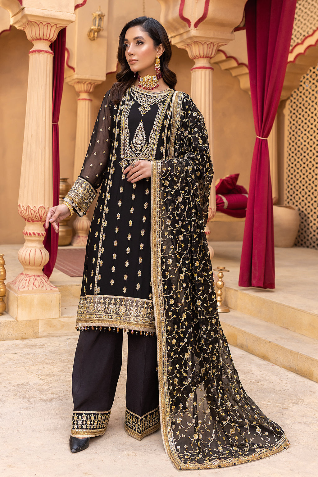 Neeshay | Dastgah Festive Formals | LEILA - Khanumjan  Pakistani Clothes and Designer Dresses in UK, USA