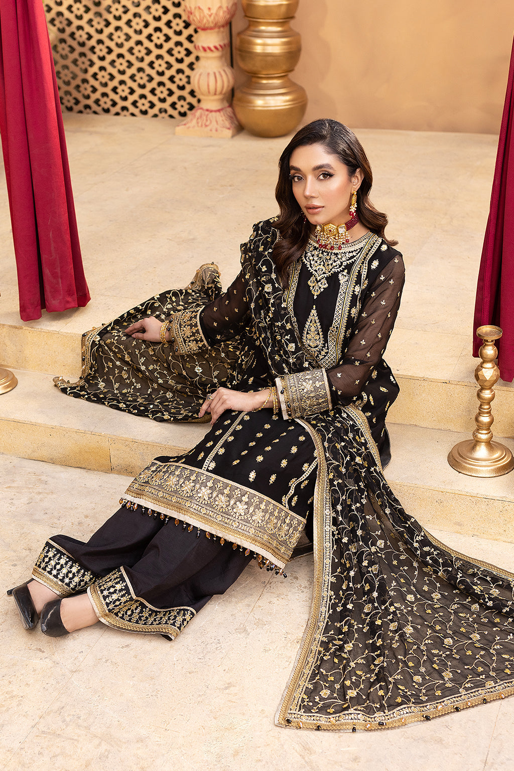Neeshay | Dastgah Festive Formals | LEILA - Khanumjan  Pakistani Clothes and Designer Dresses in UK, USA