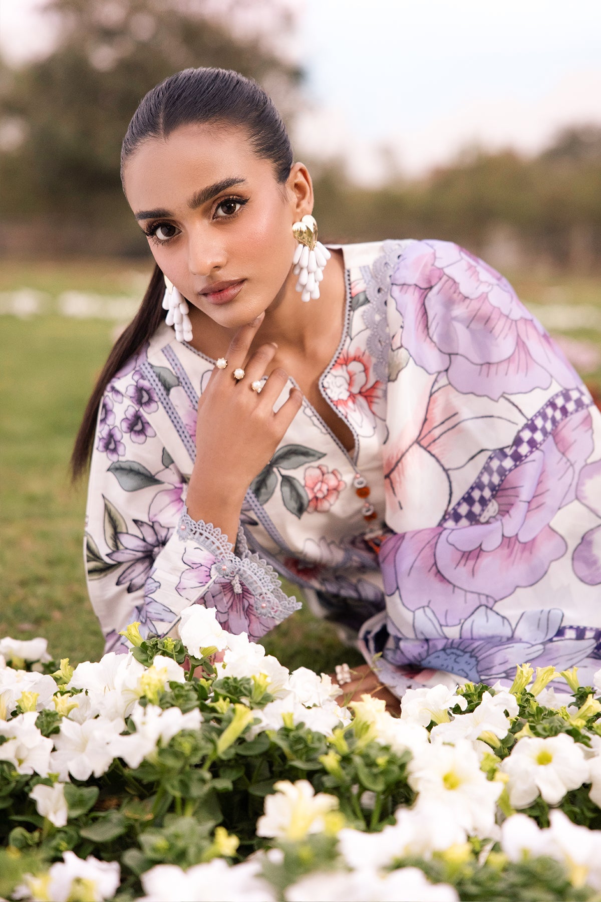 Alizeh | Sheen Lawn Prints 24 | TUBEROSE - Khanumjan  Pakistani Clothes and Designer Dresses in UK, USA