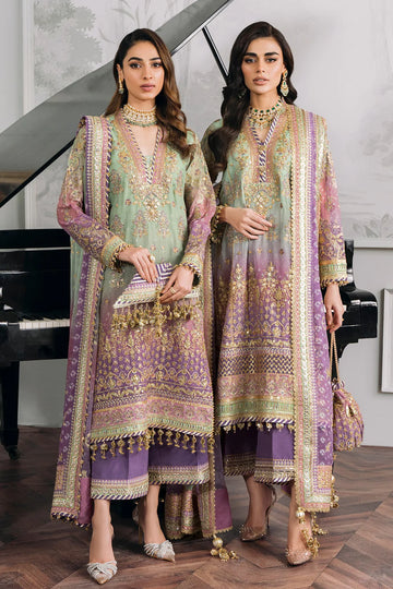 Baroque | Chantelle Embroidered Collection | CH12-08 - Khanumjan Pakistani Clothes and Designer Dresses in UK, USA