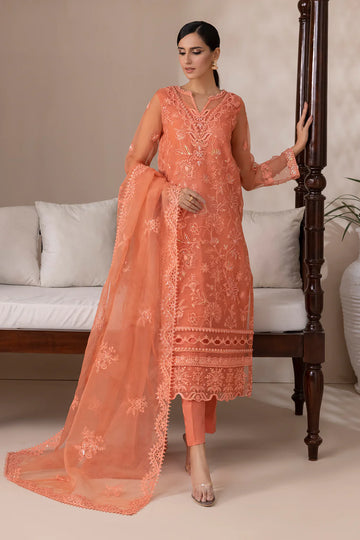 Baroque | Formals Collection | UF-416 - Khanumjan Pakistani Clothes and Designer Dresses in UK, USA