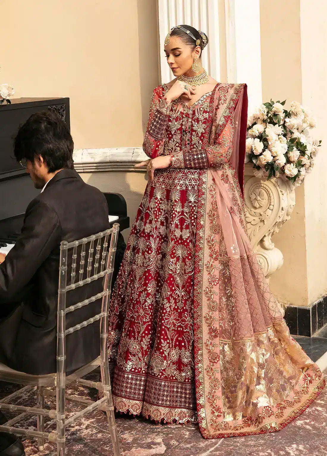 Gulaal | Wedding Collection 23 | ZIVA (GL-WU-23V1-02) - Khanumjan  Pakistani Clothes and Designer Dresses in UK, USA