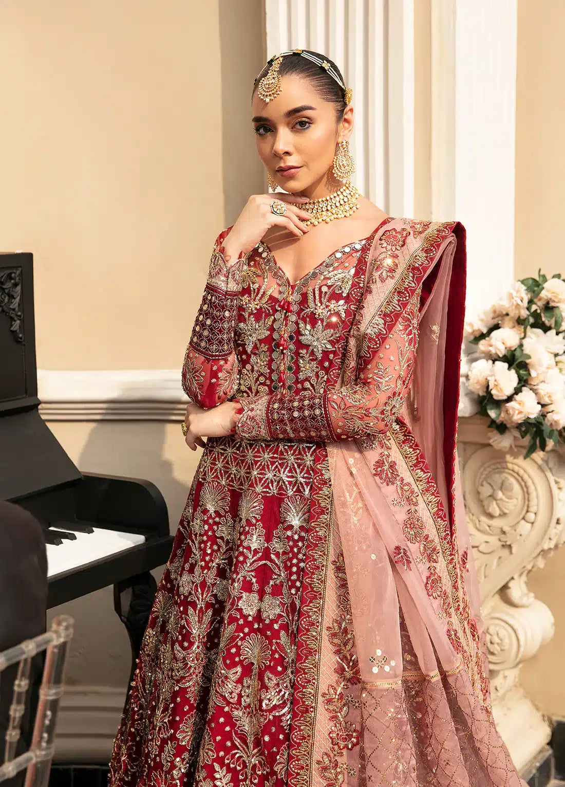 Gulaal | Wedding Collection 23 | ZIVA (GL-WU-23V1-02) - Khanumjan  Pakistani Clothes and Designer Dresses in UK, USA