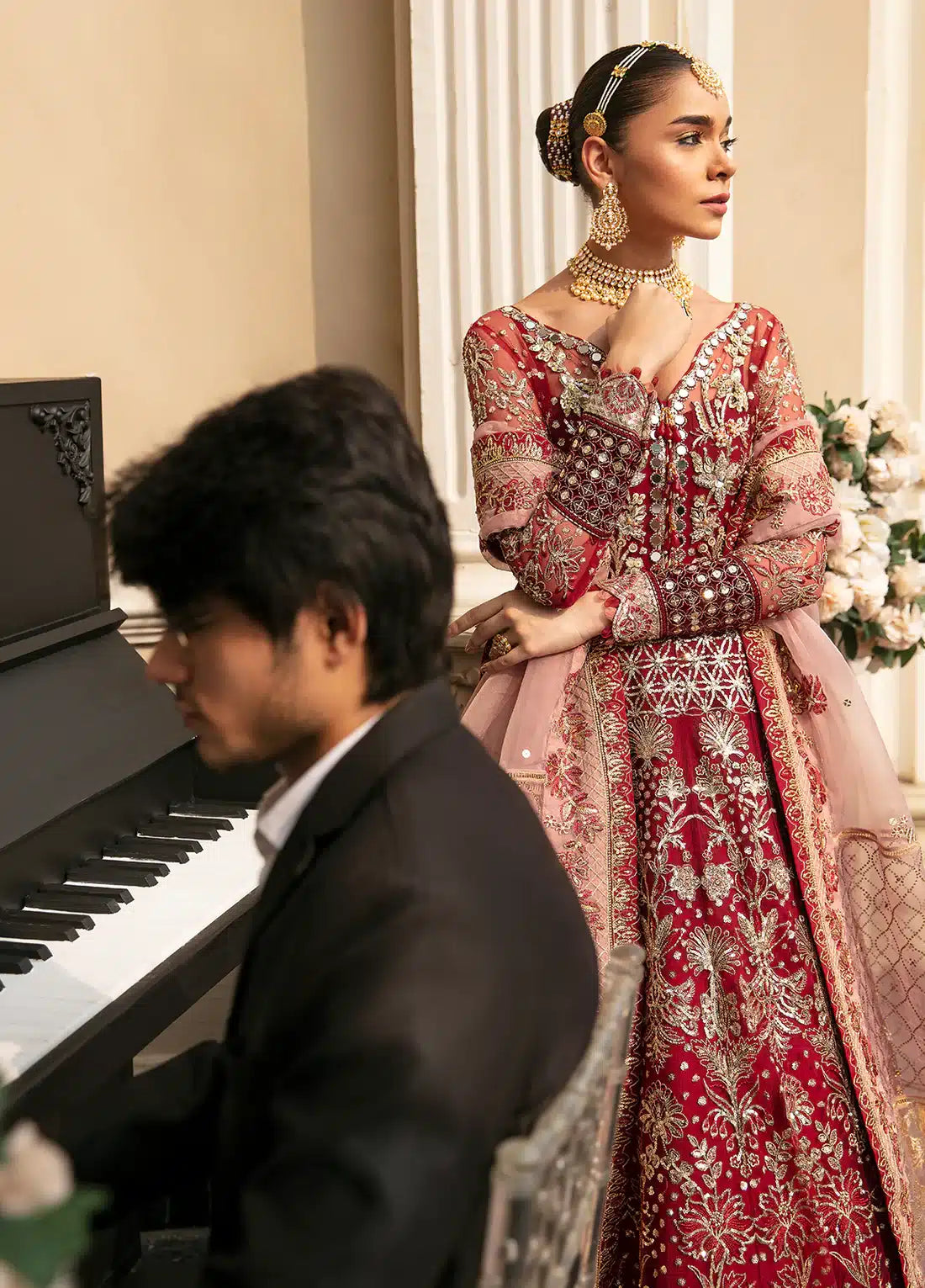Gulaal | Wedding Collection 23 | ZIVA (GL-WU-23V1-02) - Khanumjan  Pakistani Clothes and Designer Dresses in UK, USA