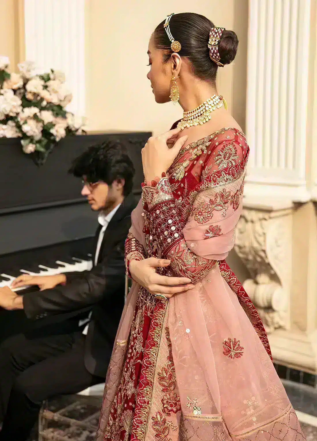 Gulaal | Wedding Collection 23 | ZIVA (GL-WU-23V1-02) - Khanumjan  Pakistani Clothes and Designer Dresses in UK, USA