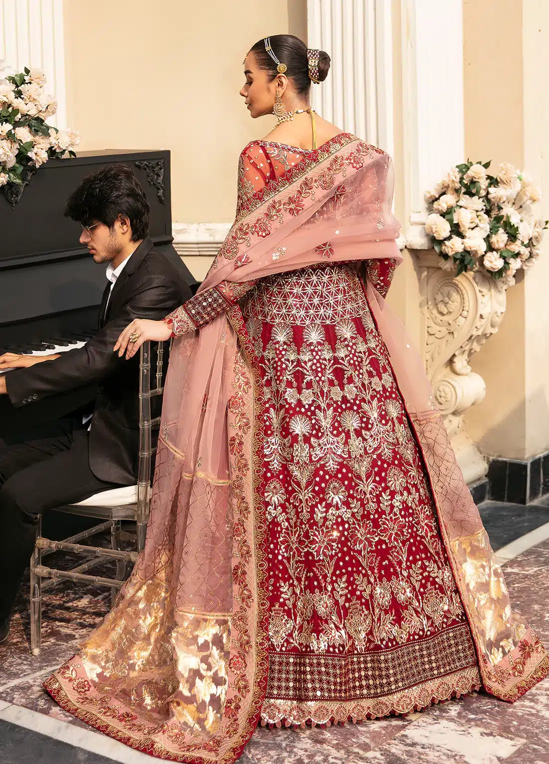 Gulaal | Wedding Collection 23 | ZIVA (GL-WU-23V1-02) - Khanumjan  Pakistani Clothes and Designer Dresses in UK, USA