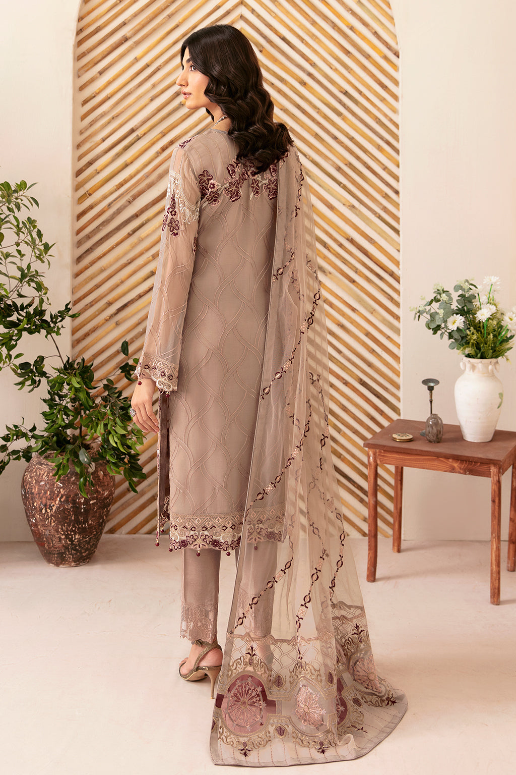 Ramsha | Rangoon Chiffon Collection 24 | D-1206 - Khanumjan  Pakistani Clothes and Designer Dresses in UK, USA