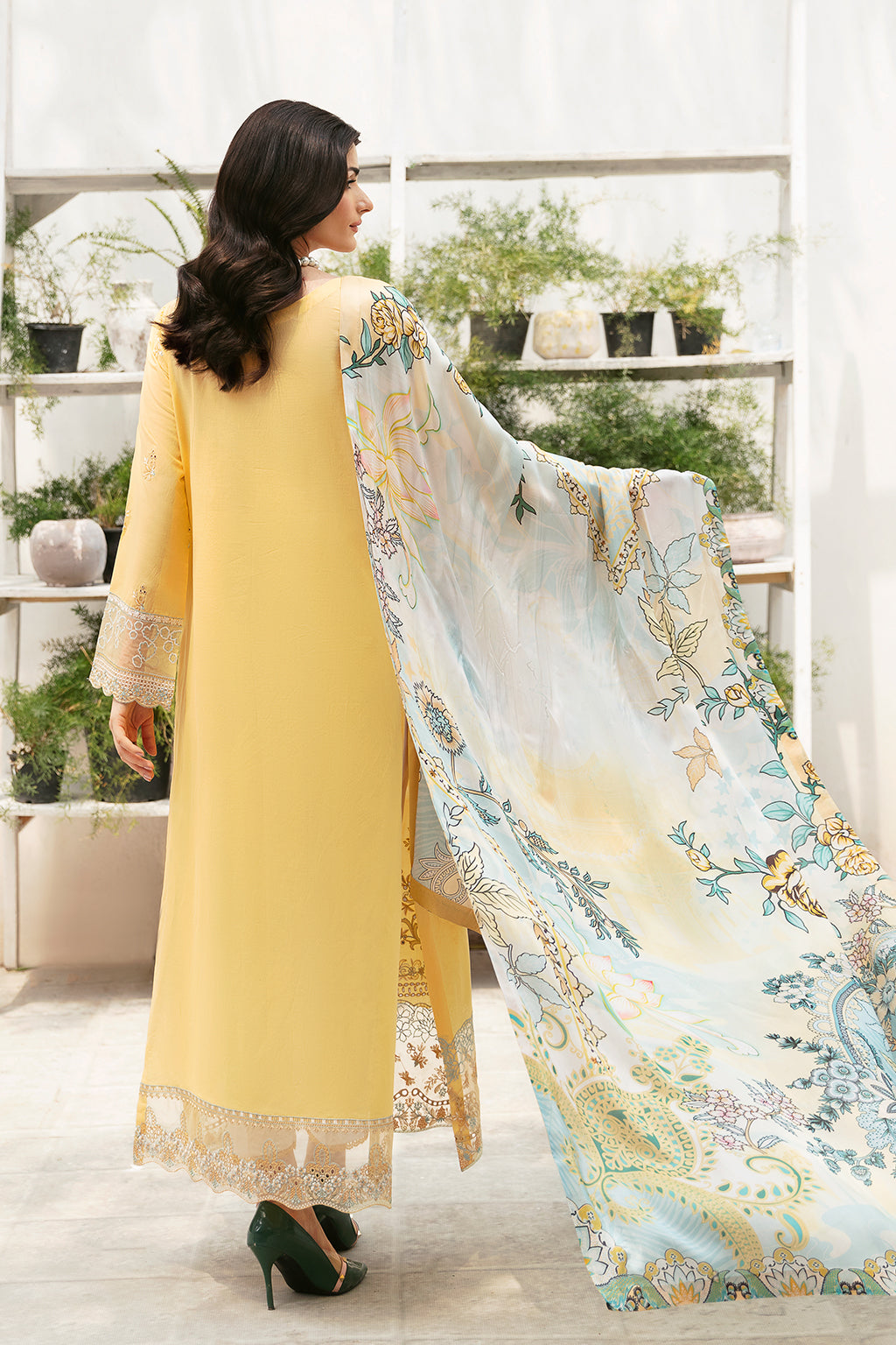Ramsha | Andaaz Lawn Collection | Z-910 - Khanumjan  Pakistani Clothes and Designer Dresses in UK, USA