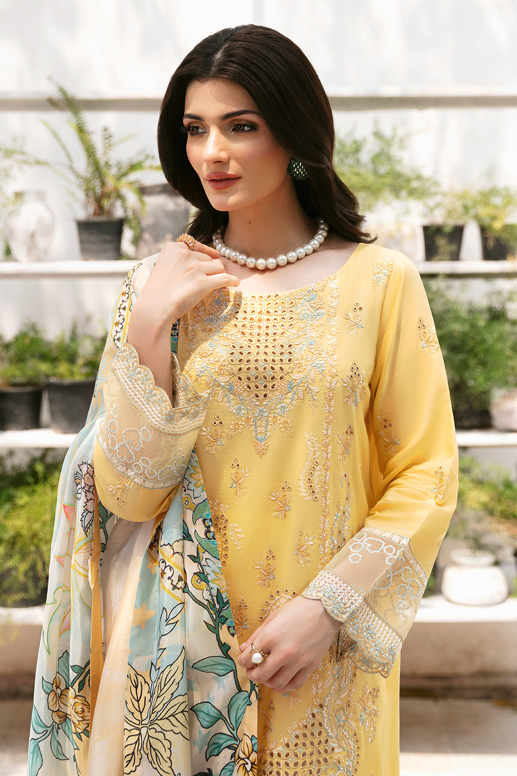 Ramsha | Andaaz Lawn Collection | Z-910 - Khanumjan  Pakistani Clothes and Designer Dresses in UK, USA