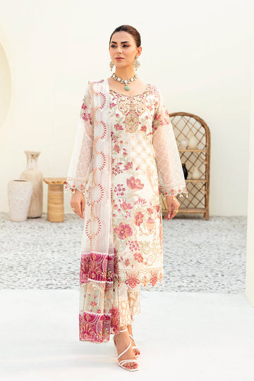 Ramsha | Minhal Organza Collection | M-907 - Khanumjan  Pakistani Clothes and Designer Dresses in UK, USA