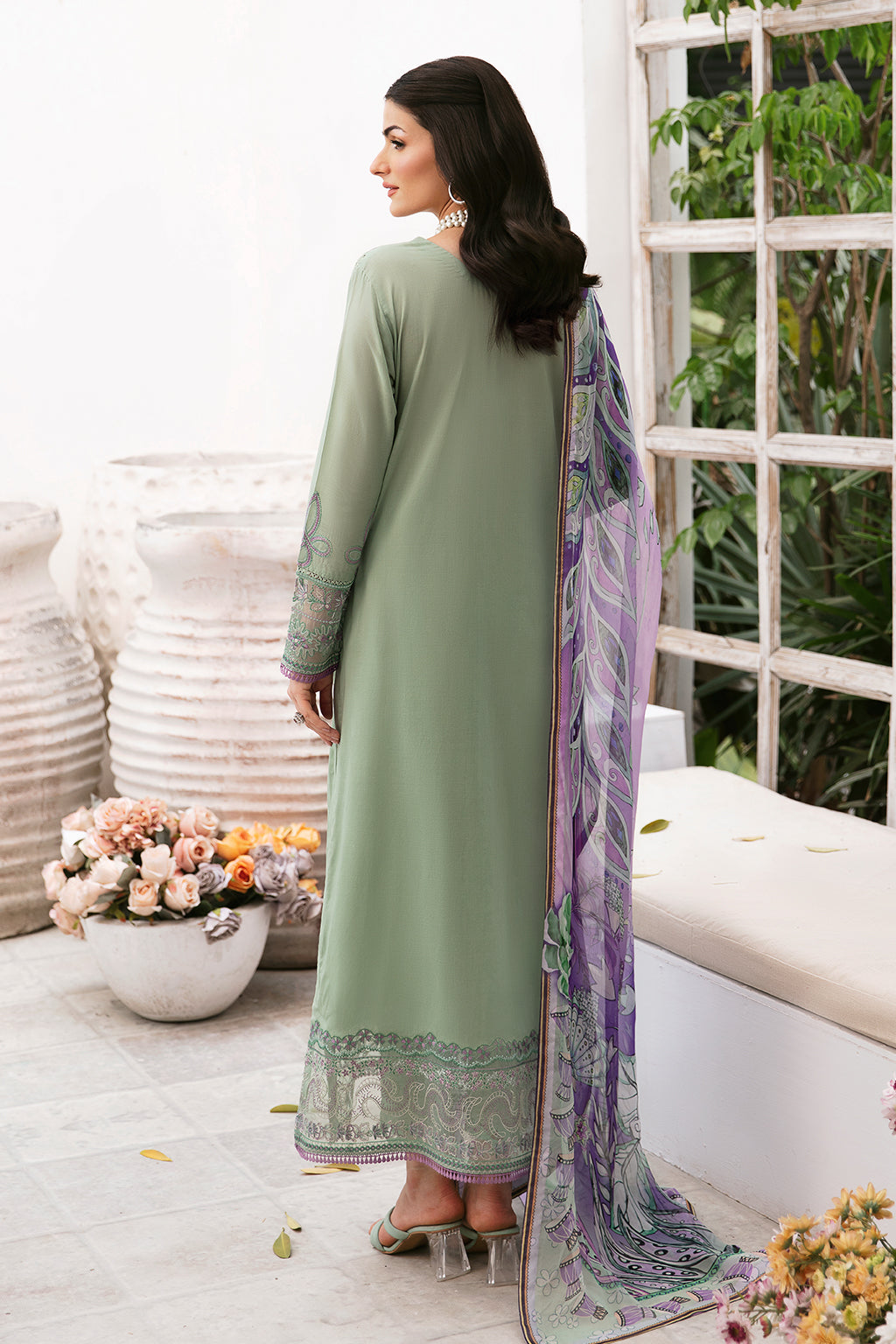 Ramsha | Andaaz Lawn Collection | Z-903 - Khanumjan  Pakistani Clothes and Designer Dresses in UK, USA