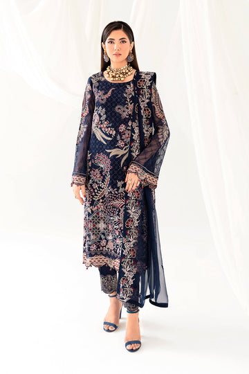 Ramsha | Rangoon Chiffon Collection 24 | D-1011 - Khanumjan Pakistani Clothes and Designer Dresses in UK, USA
