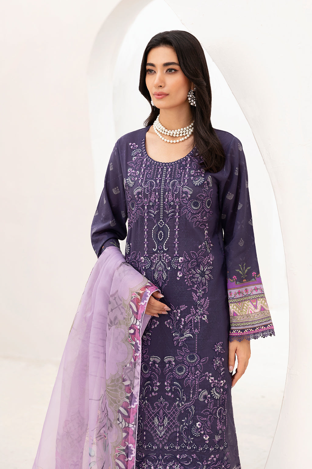 Ramsha | Mashaal Luxury Lawn | L-1105 - Khanumjan  Pakistani Clothes and Designer Dresses in UK, USA