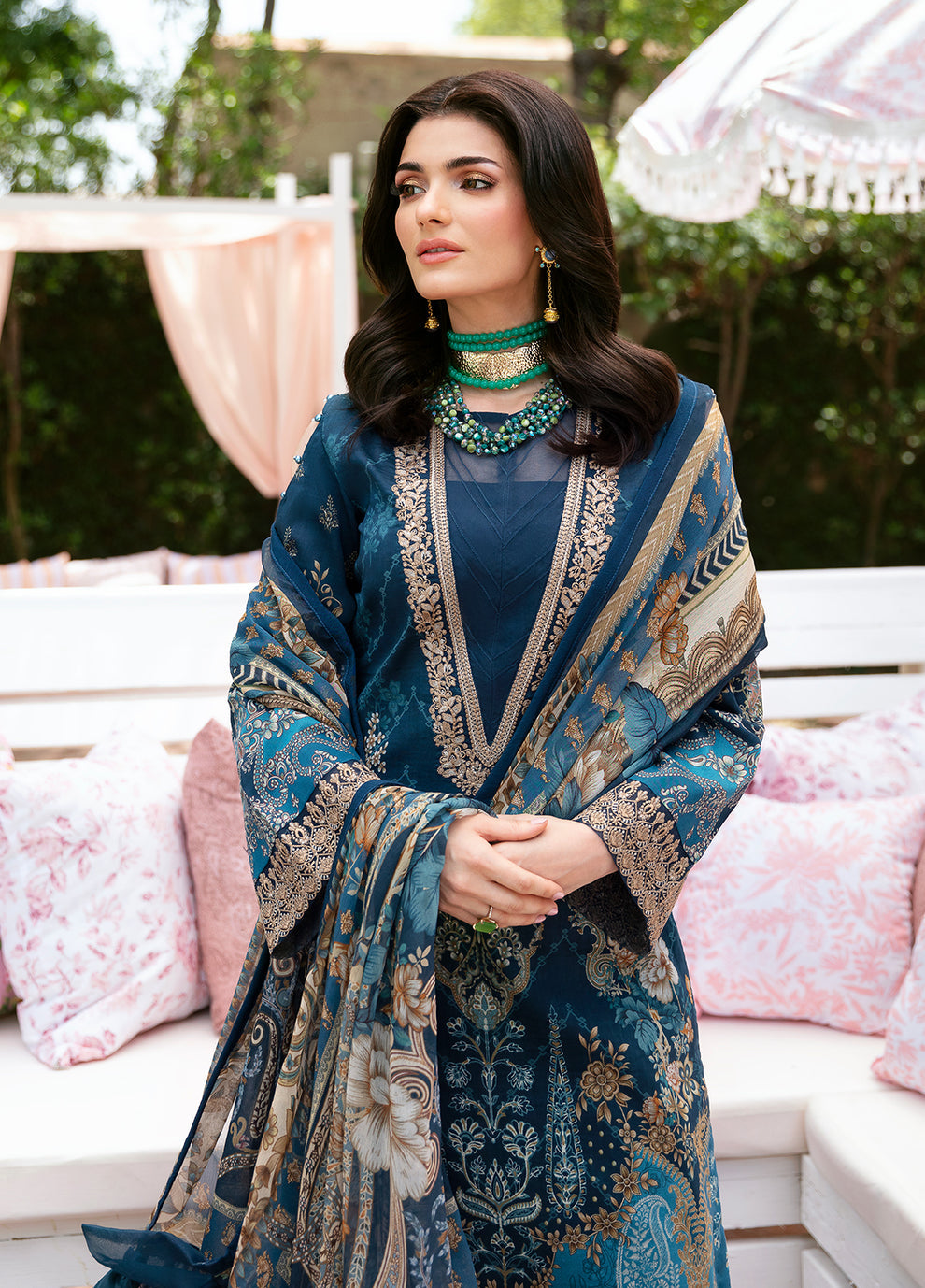 Gulaal | Summer Glow Lawn 24 | SYLVIYA (GL-L-24V3-01) - Khanumjan  Pakistani Clothes and Designer Dresses in UK, USA