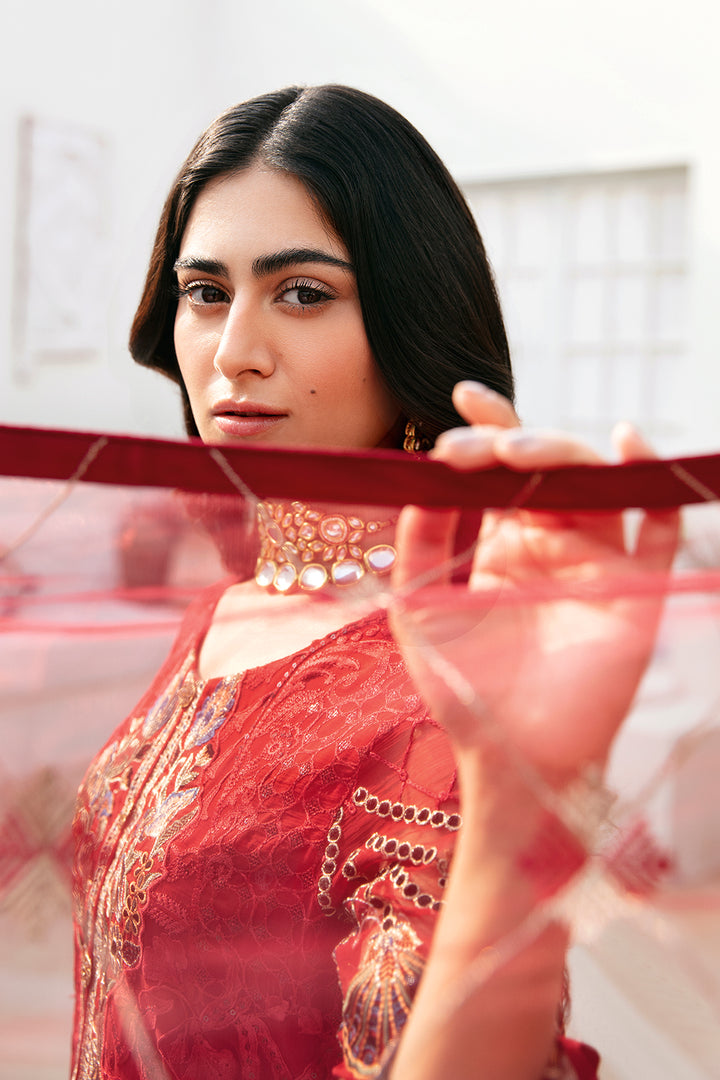 Ramsha | Chevron Chiffon Collection | A-803 - Khanumjan  Pakistani Clothes and Designer Dresses in UK, USA