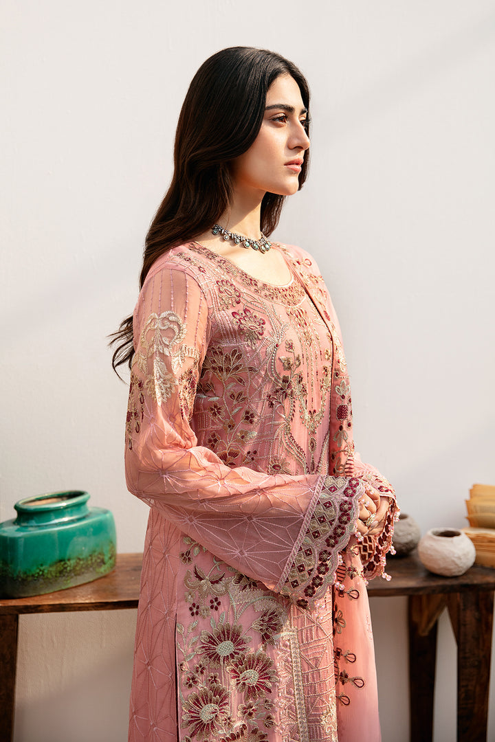 Ramsha | Chevron Chiffon Collection | A-805 - Khanumjan  Pakistani Clothes and Designer Dresses in UK, USA