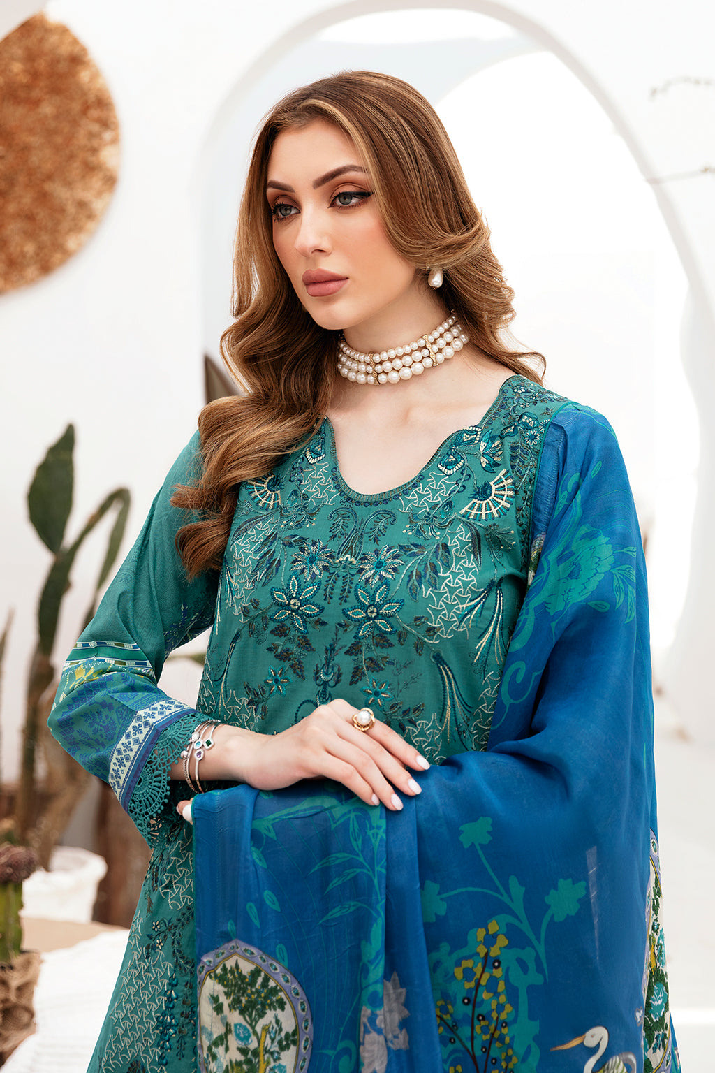 Ramsha | Ghazal Lawn 24 | G-206 - Khanumjan  Pakistani Clothes and Designer Dresses in UK, USA