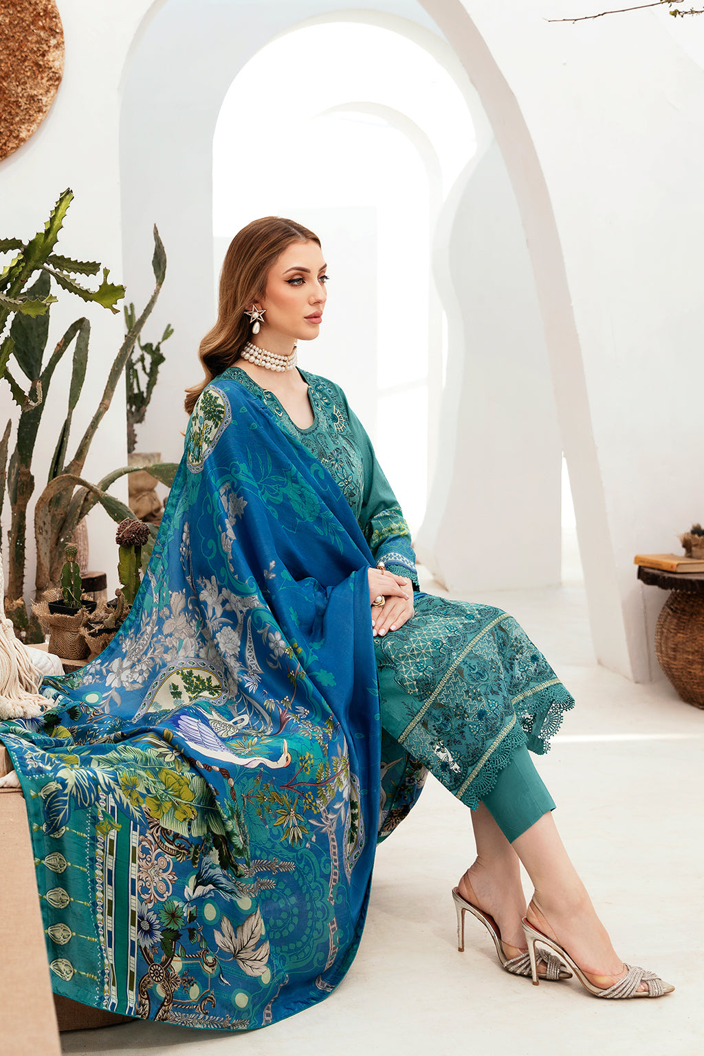Ramsha | Ghazal Lawn 24 | G-206 - Khanumjan  Pakistani Clothes and Designer Dresses in UK, USA