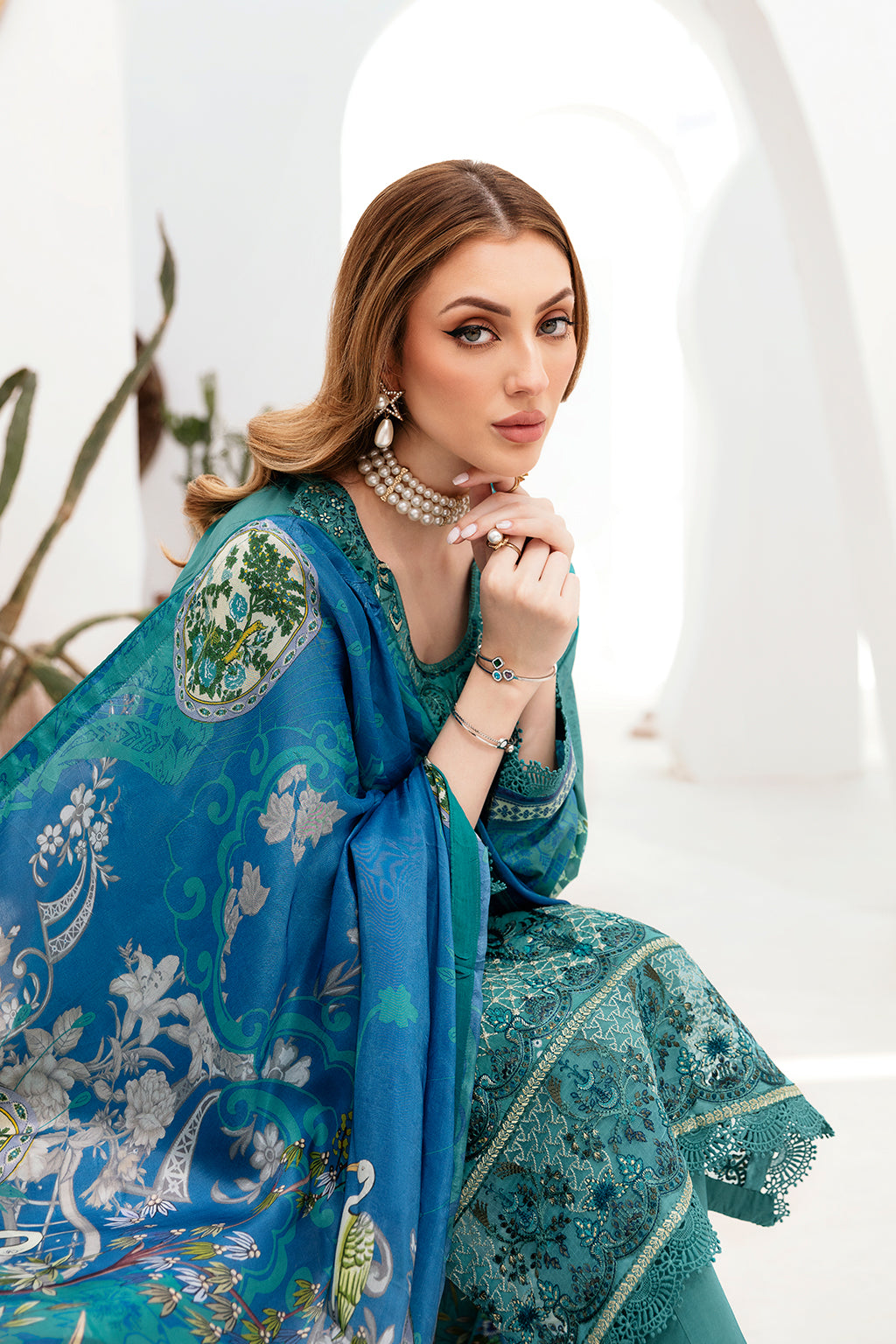 Ramsha | Ghazal Lawn 24 | G-206 - Khanumjan  Pakistani Clothes and Designer Dresses in UK, USA